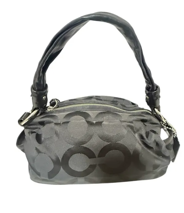 Coach Black Signature Shoulder Bag - Image 2