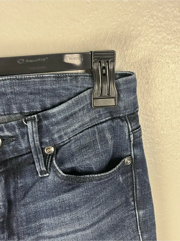 GOOD AMERICAN Good Legs Medium Wash Five Pockets Denim Jeans 26 Casual Neutral - Image 6