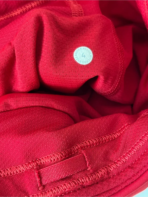 Lululemon Fast and Free Reflective High-Rise Classic-Fit Shorts Dark Red 4 - Image 10