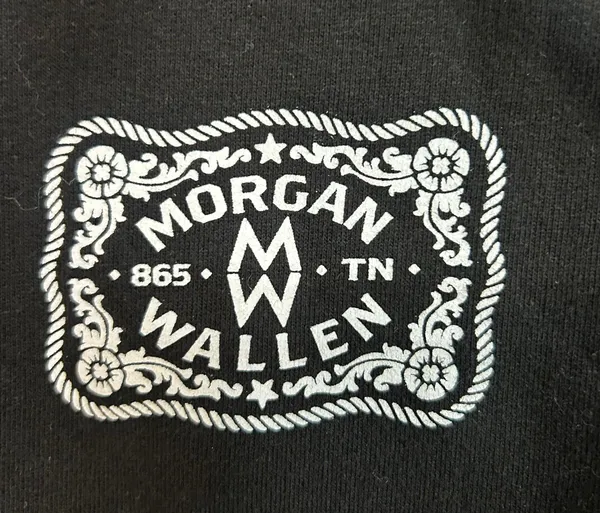 Morgan Wallen Hoodie Black - Image 3