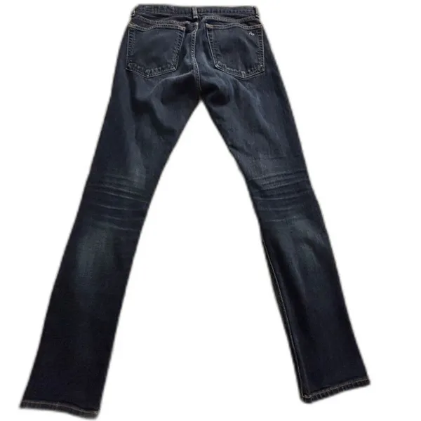 Rag & Bone Dre Skinny Jeans Dark Wash Size 26 Mid-Rise Stretch Denim - Image 4