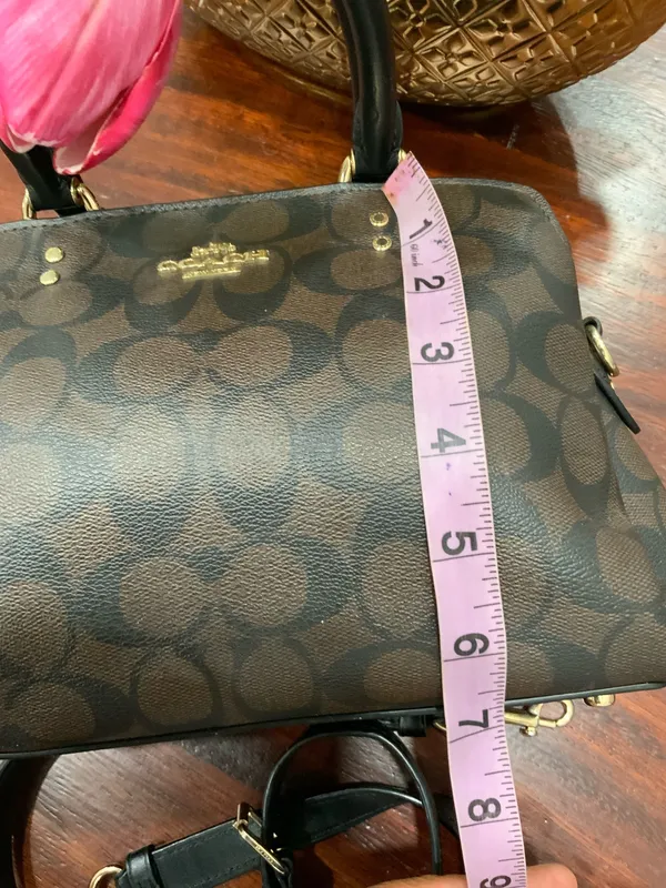 COACH Signature 2WAY Handbag Shoulder Bag - Image 3