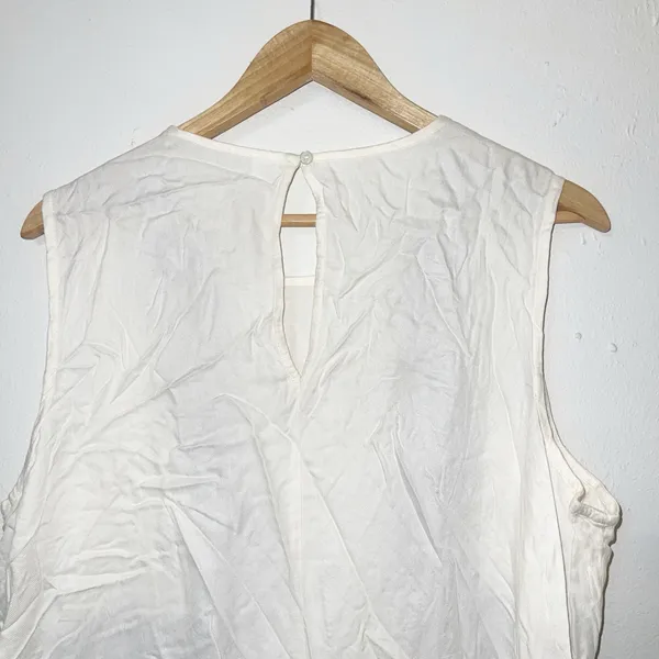 Old navy off white mini shift patterned tank summer dress - Image 6