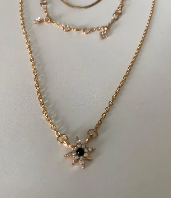 SheIn Three Layer Necklace - Image 5