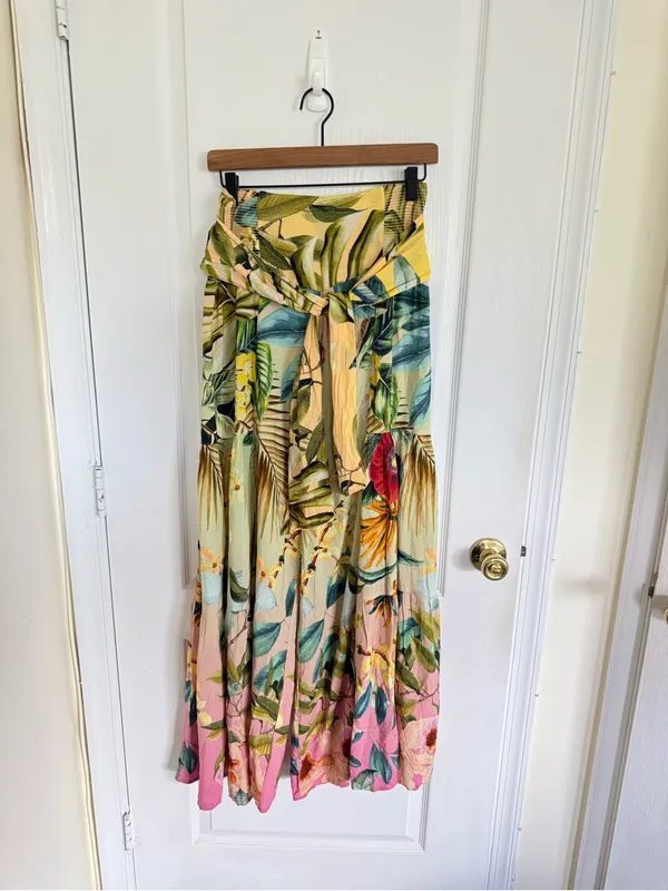 PQ Swim Cora Wide Leg Tropical Pants - Image 2