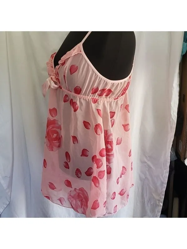 Passion Forever Nightie Small Pink - Image 2