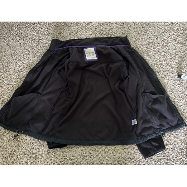 Aeropostale Y2K women's‎ Black fleece jacket size XL - Image 8