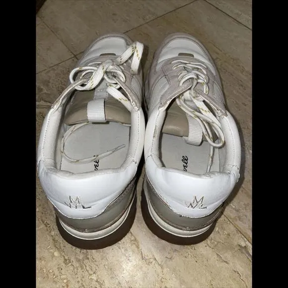 Madewell Kickoff Trainer Sneakers Leather & Ripstop Nylon‎ Women 10 - Image 5