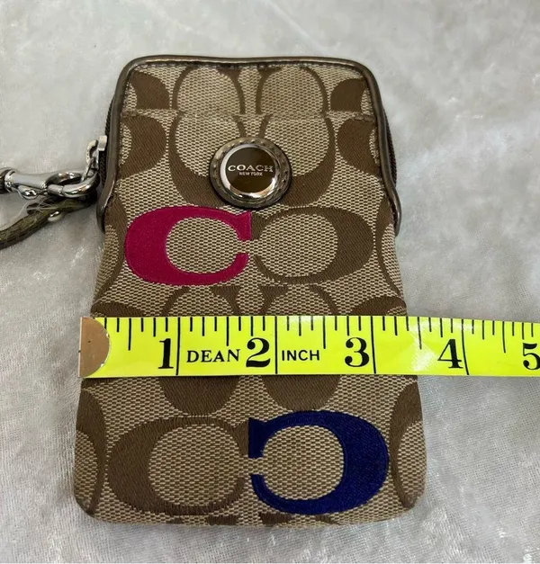 coach wristlet wallet coin purse - Image 5