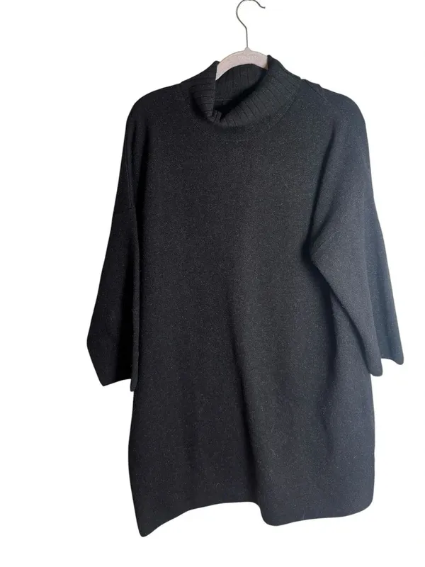 Pomander Place Vivianne sweater dress in black shimmer XL - Image 2