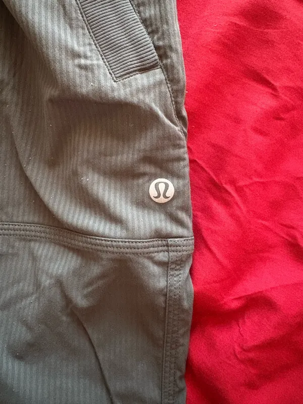 Lululemon Dance Studio Pants Mid-Rise (Palm Deco Green) - Image 5