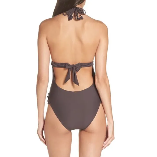 New. PilyQ macramé one piece. Normally $149 - Image 5