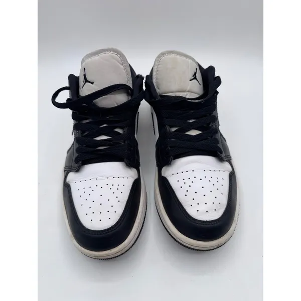 Nike Air Jordan 1 Low‎ Black White Panda Sneakers Women's 9.5 EU 41 DC0774-101 - Image 8