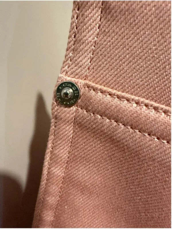 NEW Coach Denim Cargo Tote Ballerina Pink Standard CBG45 NWT - Image 15