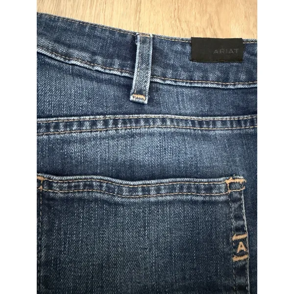 Ariat Jeans Womens 32 Blue High Rise Skinny Premium Italian Denim - Image 9
