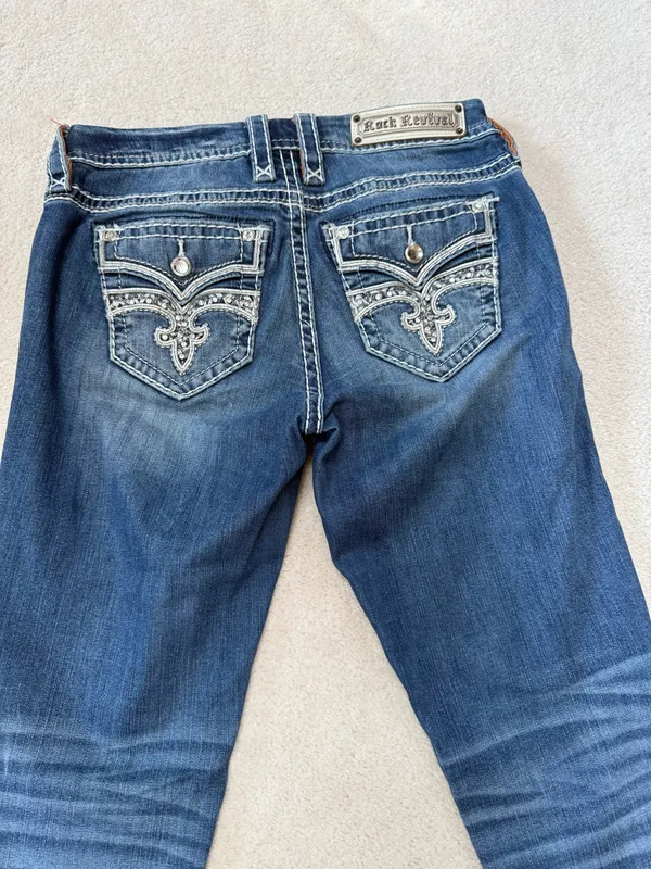 Rock Revival Skinny Jeans - Image 2