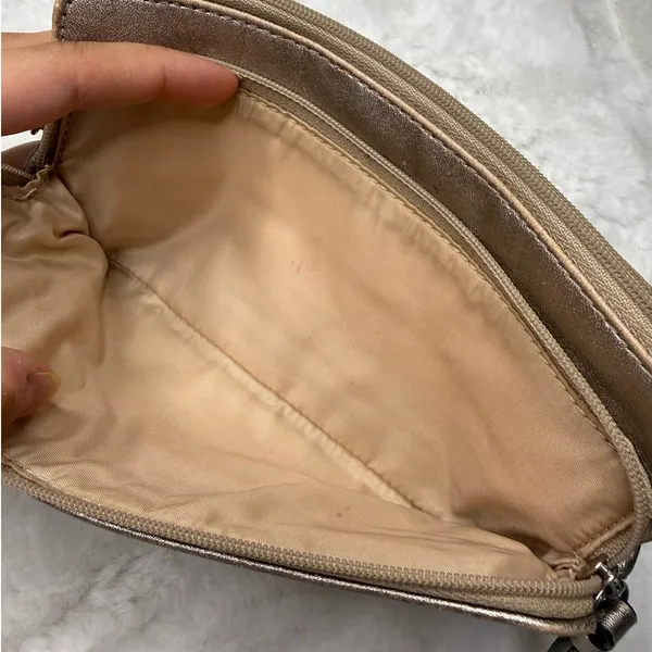 COACH Silver Pink Wristlet - Image 5