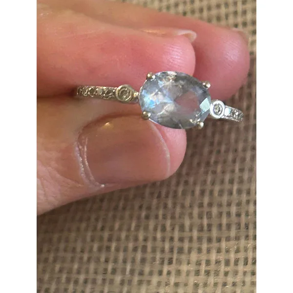 Lot a394 ring size 10 nvc 925 sterling silver - Image 4