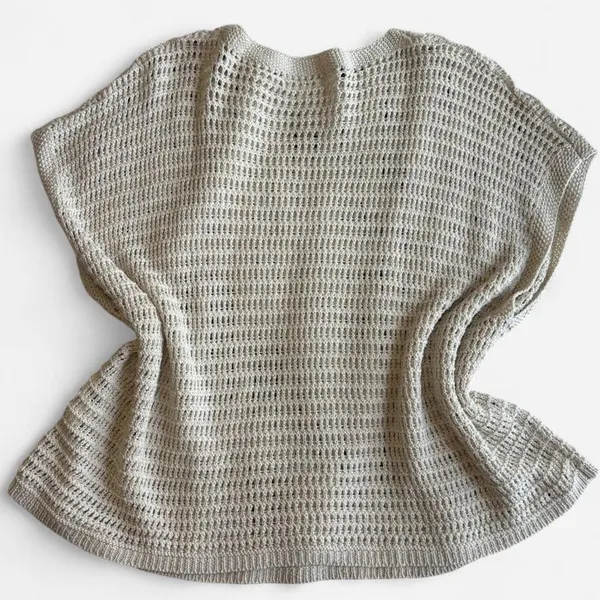 MAX STUDIO LONDON Women L Knit Top Casual Summer - Image 6