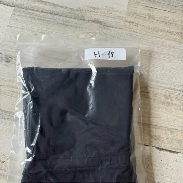 🍁 Sweaty Betty Maternity Cropped Leggings Ruched Ankle‎ Tight Black Small - Image 13