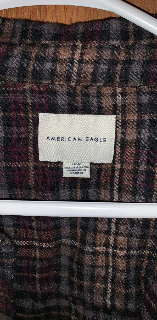 NWOT American Eagle Flannel - Image 3