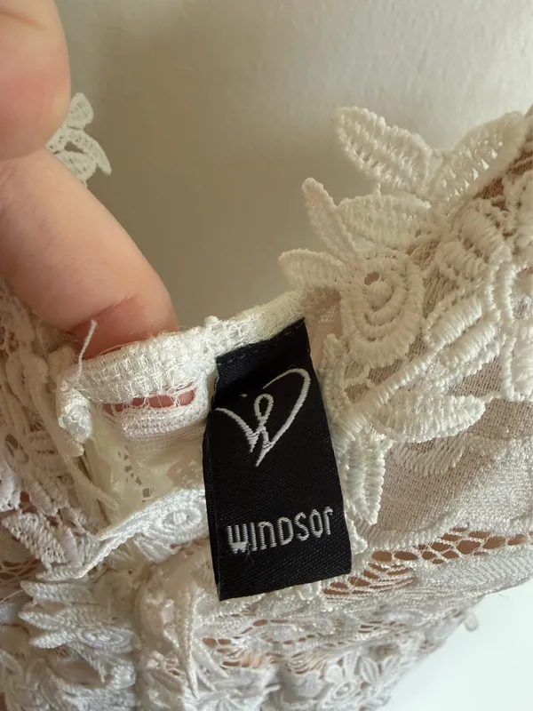 Windsor Dress Lace White - Image 5