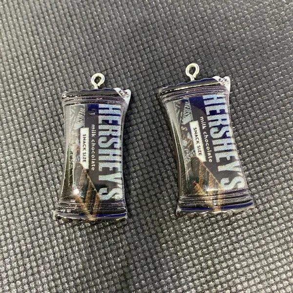 2 pc Resin Candy Snack Charms for DIY Jewelry Projects - Image 4