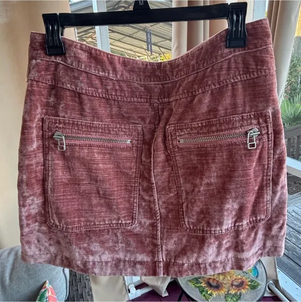 Free People Velvet Mini Skirt ✨ - Image 2