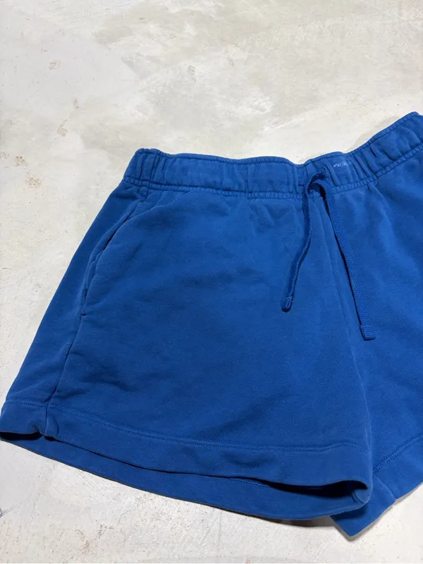 Nike Women's Blue Shorts Medium swoosh just do it - Image 2