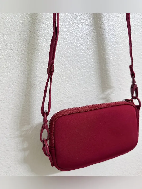 Limited Edition Dagne Dover x Sephora Mara Phone Sling – Burgundy - Image 7