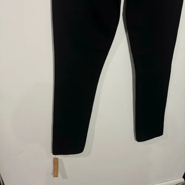 Reformation Julia High Rise Cigarette‎ Jean Black Ripped Knee Size 24 90s Sporty - Image 6