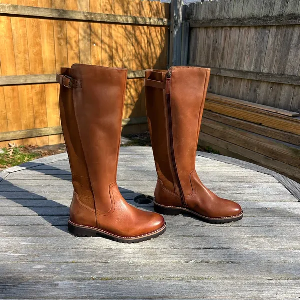 Knee High and Riding leather Boots- soft walk inara boots size 7.5‎ - Image 6