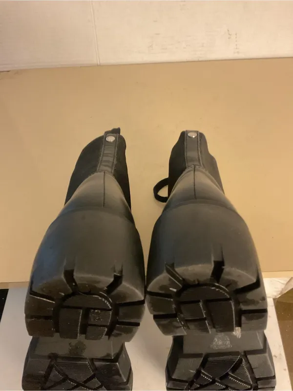 Steve Madden women Black platform Lace-Up Chunky Combat Boots US 9.5 - Image 7