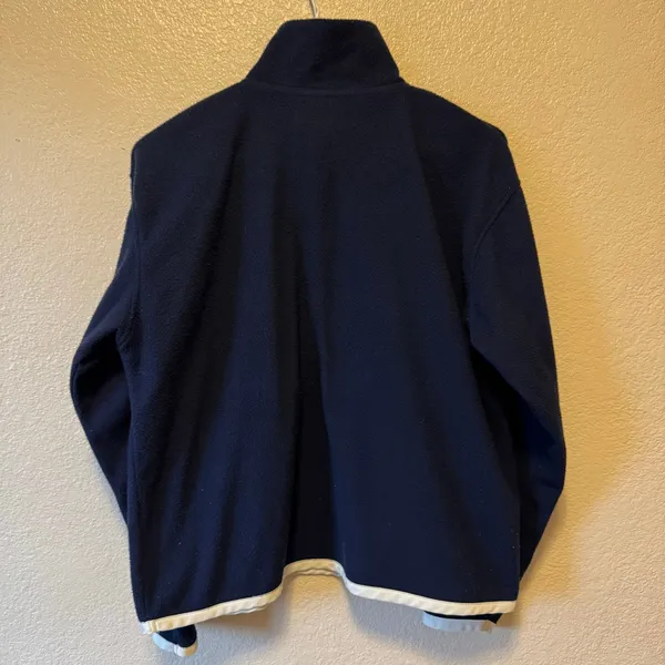 Rivalry Threads BYU Cougars Navy Snap Fleece Pullover Women's Small - Image 2