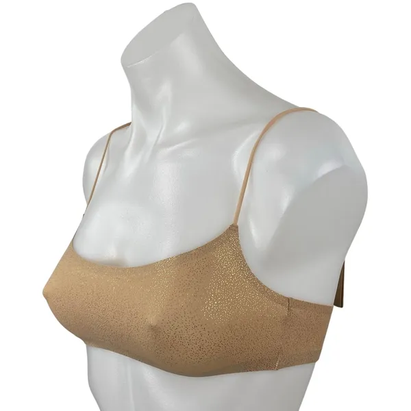NEW Skims Meta Eco Bamboo Thin Strap Gym Athletic activewear Bra Bralette Top XS - Image 2