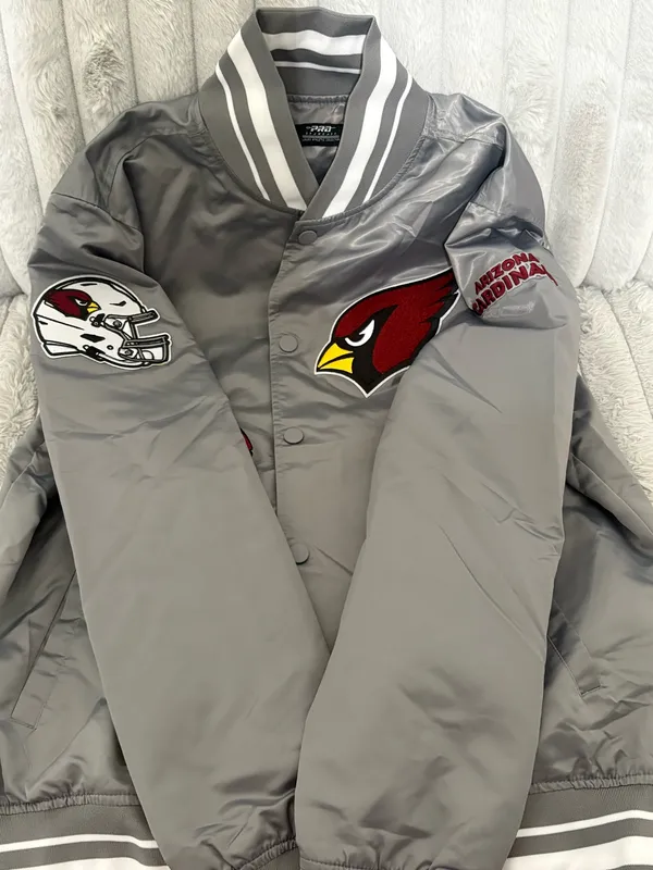 Men’s NFL Arizona Cardinals Bomber Jacket - Image 11