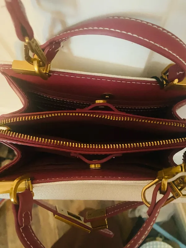 Berry Steve Madden Satchel Bag - Image 3