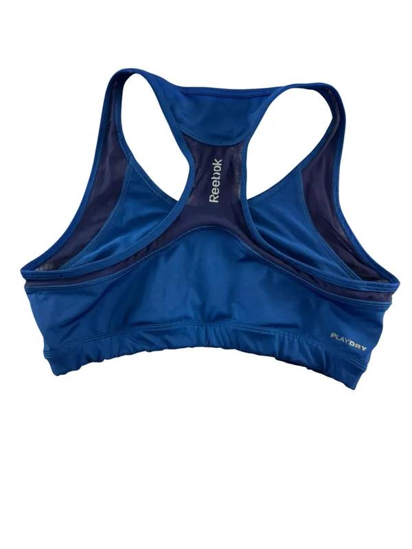 Reebok Royal Blue Racerback Athletic Sports Bra - Image 7
