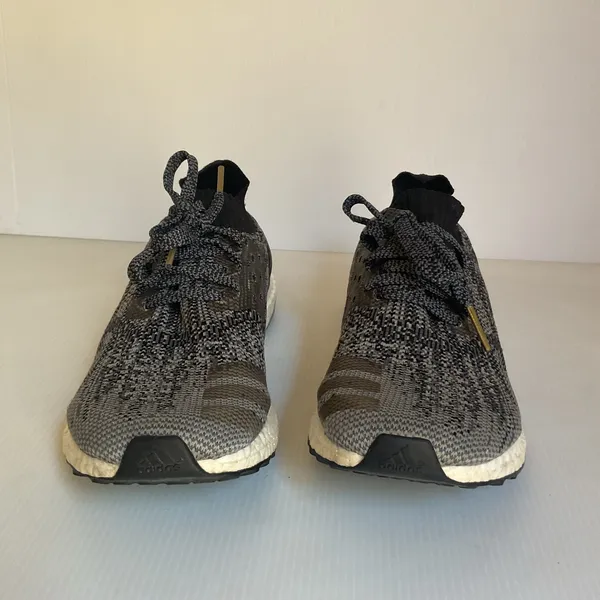 Adidas UltraBoost X Women’s Running Shoes 6.5 Gray Black Knit Sneakers BB4968 - Image 4