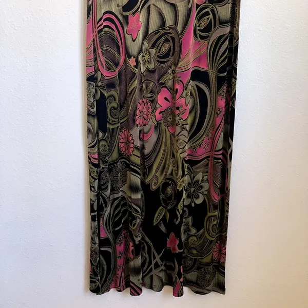 Vintage Y2K‎ Made in Heaven Mesh Floral Maxi Dress - Image 6