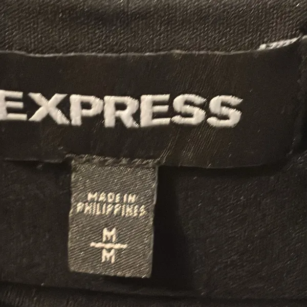Express Black Ruched Pencil Skirt Mini - Image 3