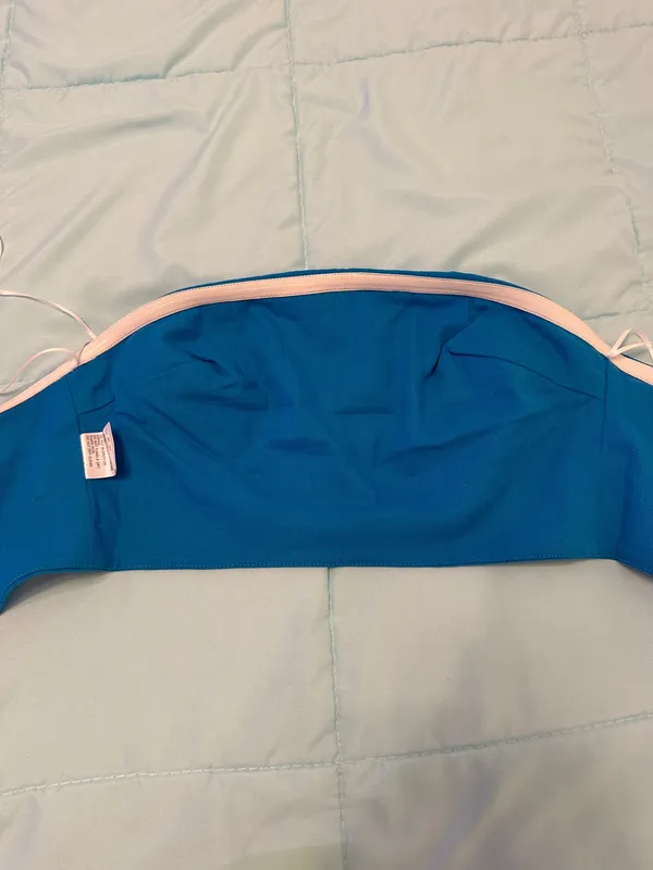 Princess Polly Blue Strapless Top and Matching Pants Set - Image 7