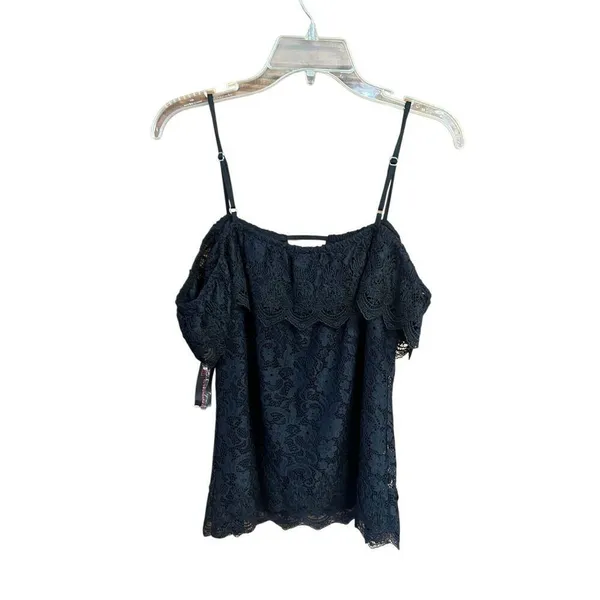 No Boundaries Off The shoulder Camisole Lace Top Sz Lg (11/13) NWT - Image 2