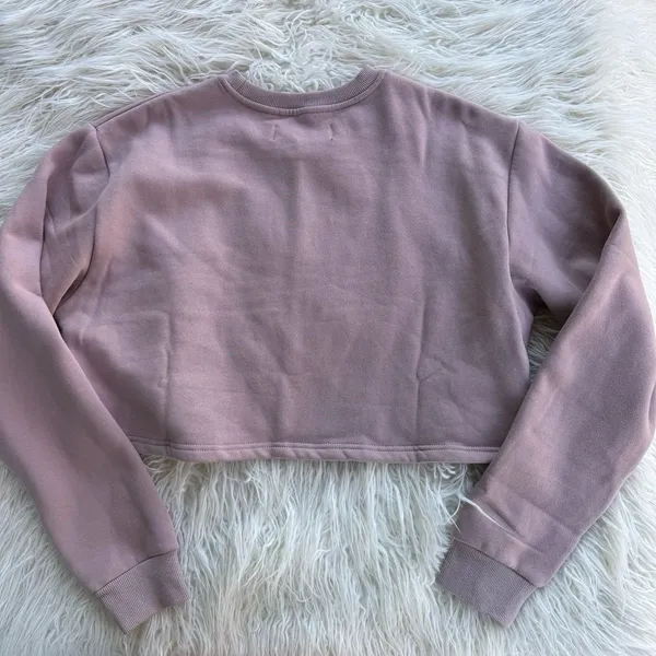 Darc Sport SHE Wolves Worldwide Crewneck Mauve Size Small - Image 8