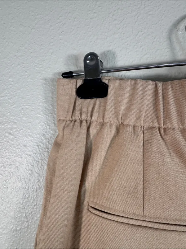 Ann Taylor Tan Wide Leg Trouser Dress Pants Womens 2 Preppy Classic Business - Image 9