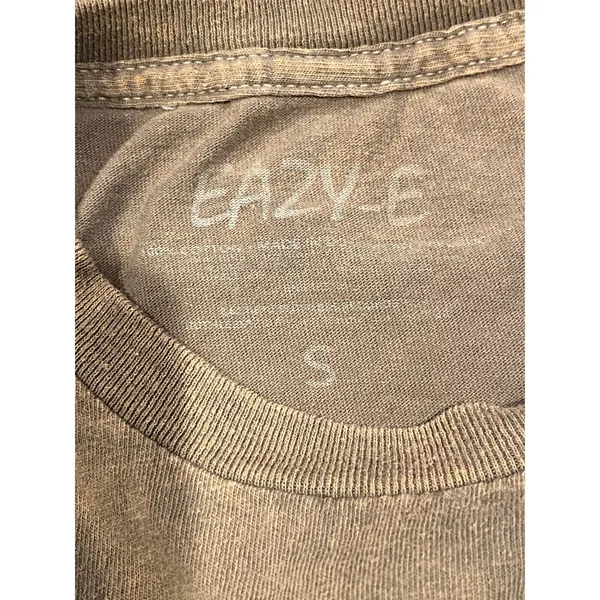 Eazy E Express Yourself Vintage Style Unisex T Shirt Short Sleeve Small Brown - Image 8