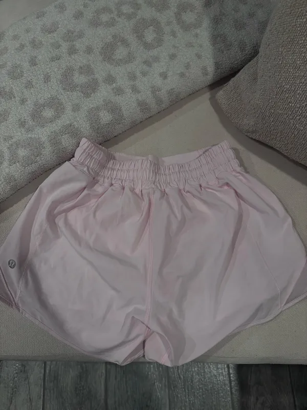 Pink milkshake lululemon hotty hot shorts - Image 2