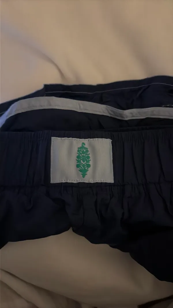 Blue Free People Movement Shorts - Image 3
