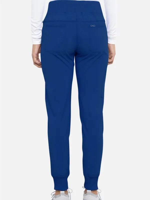 Cherokee scrub Royal Blue Jogger women pants size XS/P - Image 2