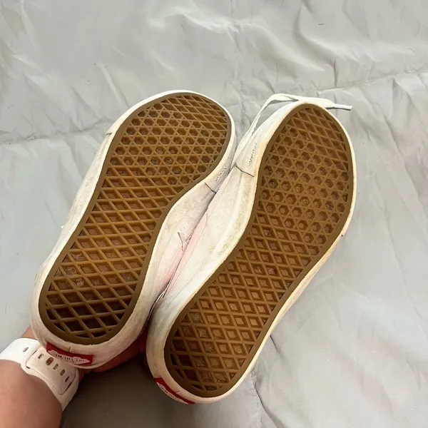 Vans Ultra Cush Women's Blush and Beige Sneakers - Image 6